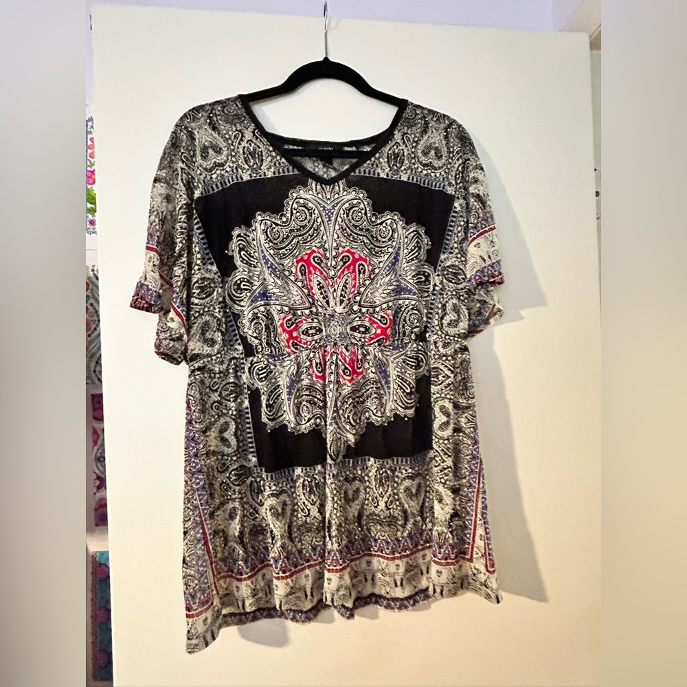 Sheer layer shirt